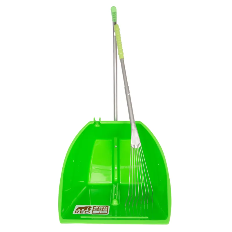 Red Gorilla Big Tidee with Long Metal Rake - Pistachio